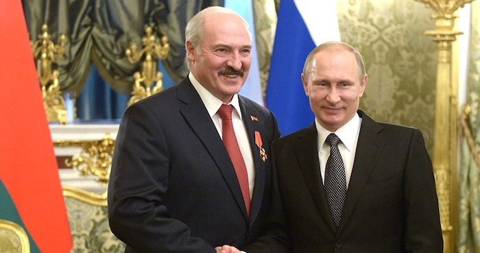 Tổng thống Nga Vladimir Putin gặp người đồng cấp Belarus Alexander Lukashenko vào tháng 3/2015 (ảnh: Điện Kremlin). 0106-lemxozhadg57mu4sgujwm0c7xyh9ewvu