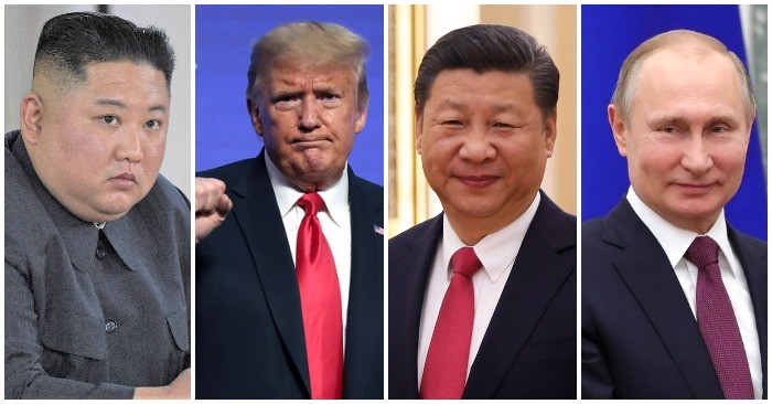 trump noi putin tap can binh kim jong un la ky thu the gioi