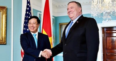 Ngoại trưởng Mỹ liên tiếp điện đàm về Biển Đông với các nước ASEAN