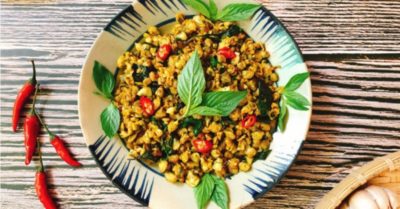 Hến xào sả ớt ngọt, mềm, thơm, cay