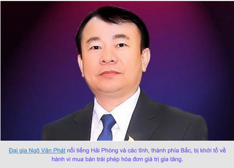 Chủ tịch HĐQT xăng dầu Phát cầm đầu ổ mua bán trái phép hóa đơn bị bắt