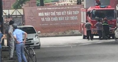 Bình ô-xy phát nổ khi đang cắt bản mã thép khiến 3 người thương vong