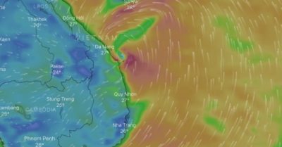 Bão Noul áp sát Quảng Bình đến Quảng Nam, gió giật cấp 12