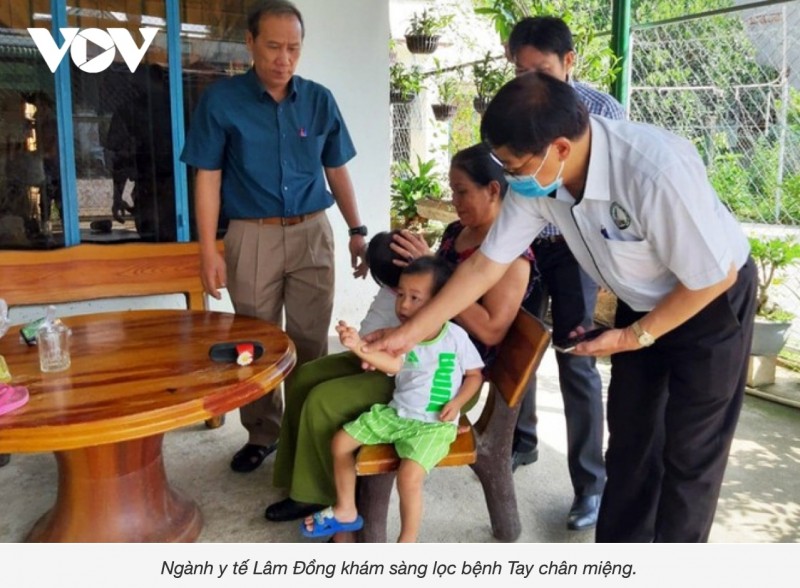 Thêm 12 ca mắc tay chân miệng tại Lâm Đồng