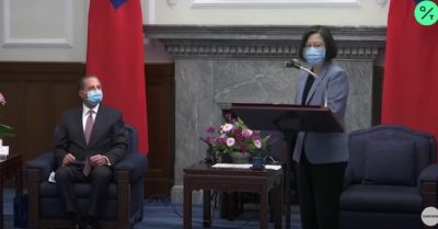 Phớt lờ phản đối của Trung Quốc, chính quyền Trump có cuộc gặp lịch sử với Đài Loan