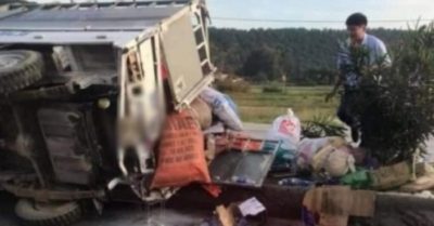 Thanh niên chở bánh cứu trợ Miền Trung gặp tai nạn, bị dập não và phổi