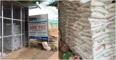 Phát hiện hàng chục tấn phân bón Supe Lan – canxi làm bằng đất và bột đá