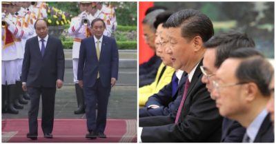 Nhật Bản lạnh lùng với Trung Quốc, gần gũi Việt Nam; chiến lang Bắc Kinh im lặng toan tính điều gì?