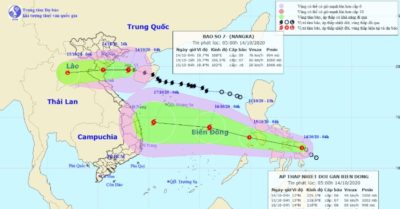 Áp thấp nhiệt đới khả năng mạnh lên thành bão số 8