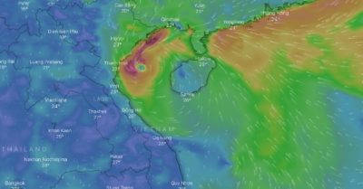 Bão Nangka suy yếu thành áp thấp nhiệt đới, gió vẫn mạnh cấp 9