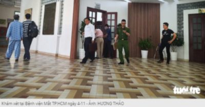 Vụ khám xét Bệnh viện Mắt: Tướng công an lên tiếng